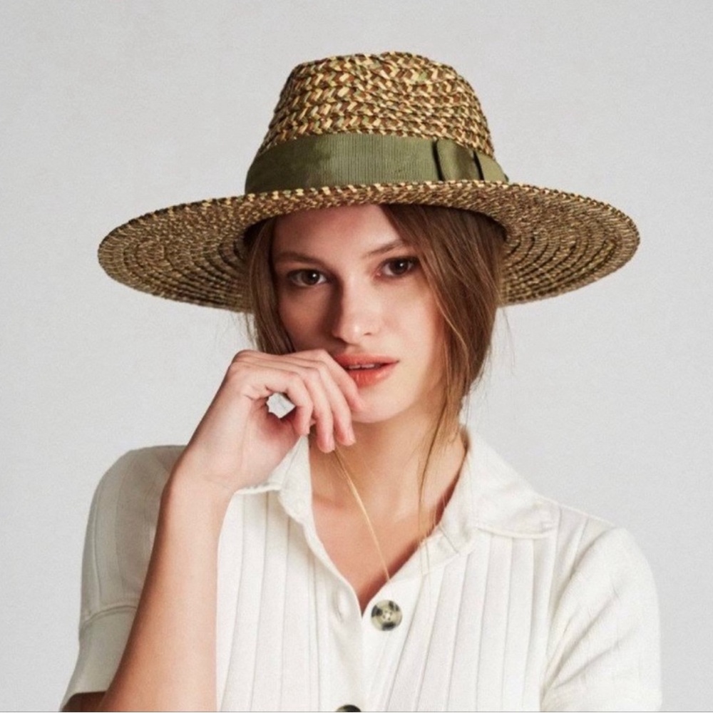 Brixton Joanna straw hat size small BNWT